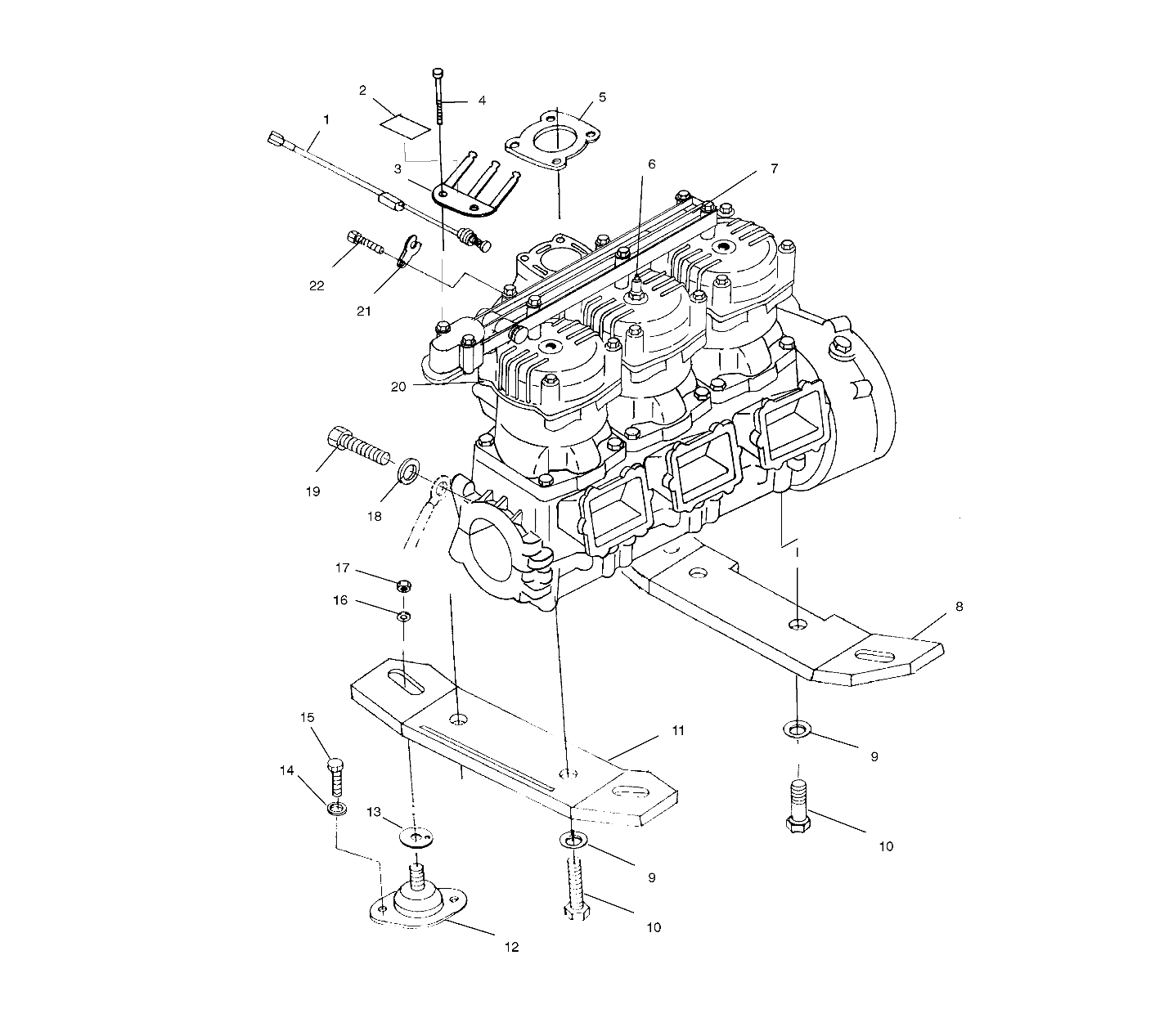 ENGINE MOUNTING - I994690 (4951365136b002)