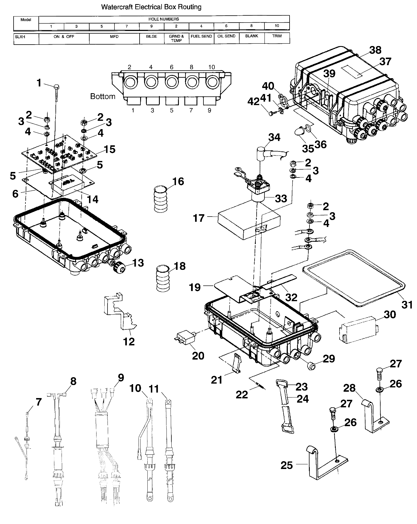 ELECTRICAL BOX - I994690 (4951365136b011)