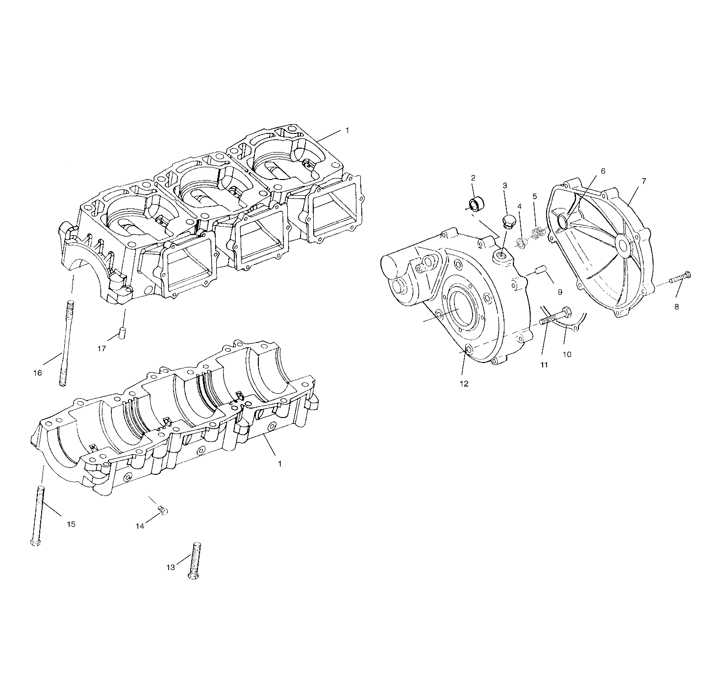 CRANKCASE - I994690 (4951365136c001)