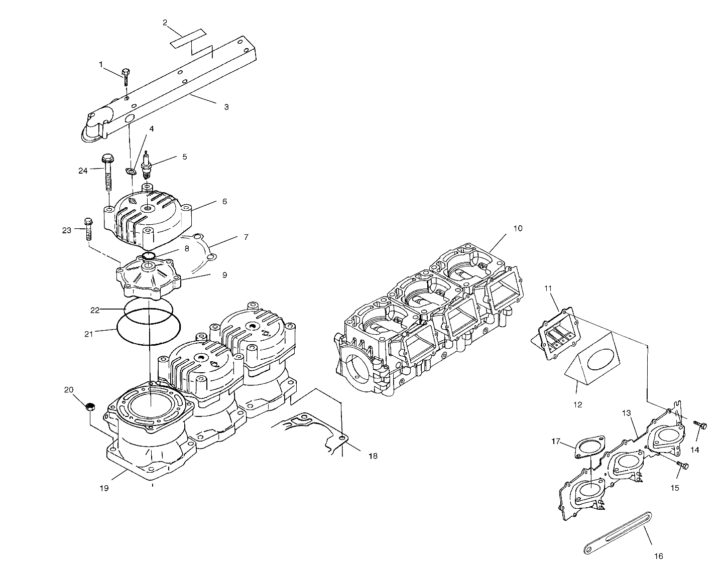 CYLINDER & MANIFOLD - I994690 (4951365136c002)