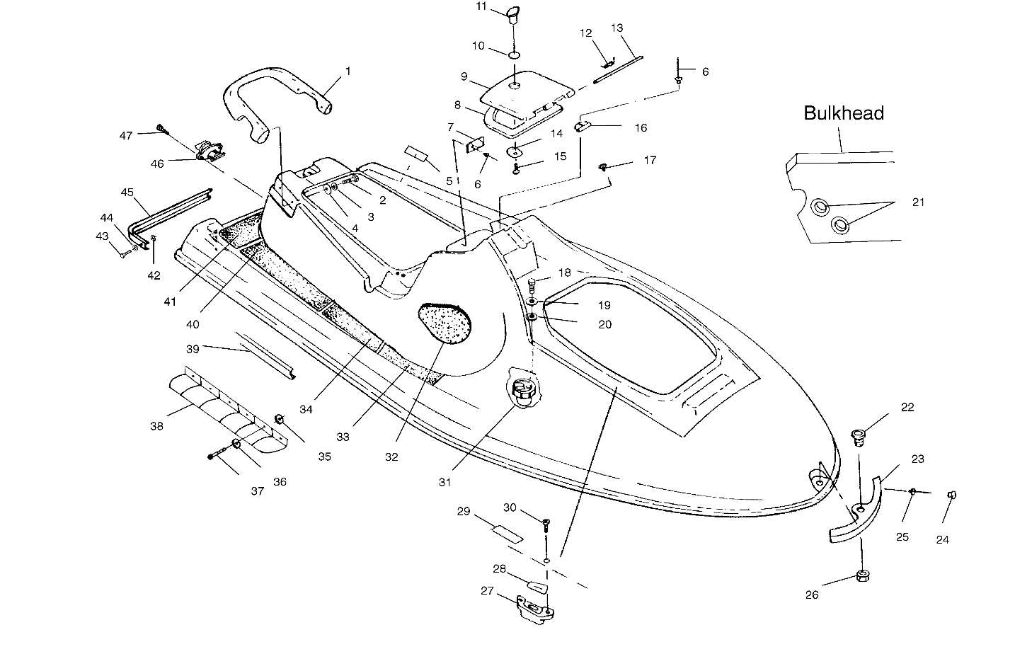 HULL and BODY - B994573 (4951395139a005)