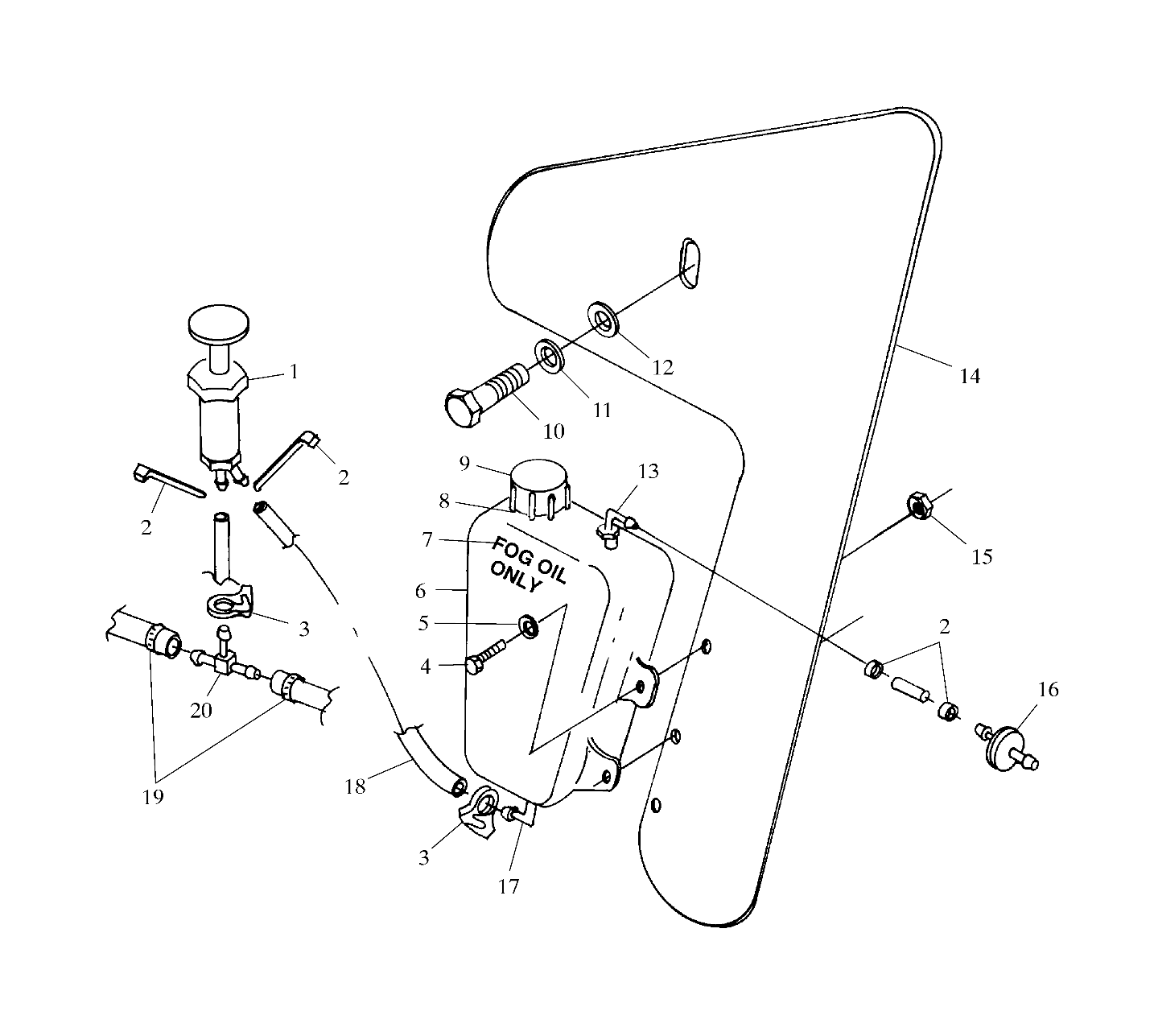 ENGINE FOGGING SYSTEM - I984573 (4951395139c008)