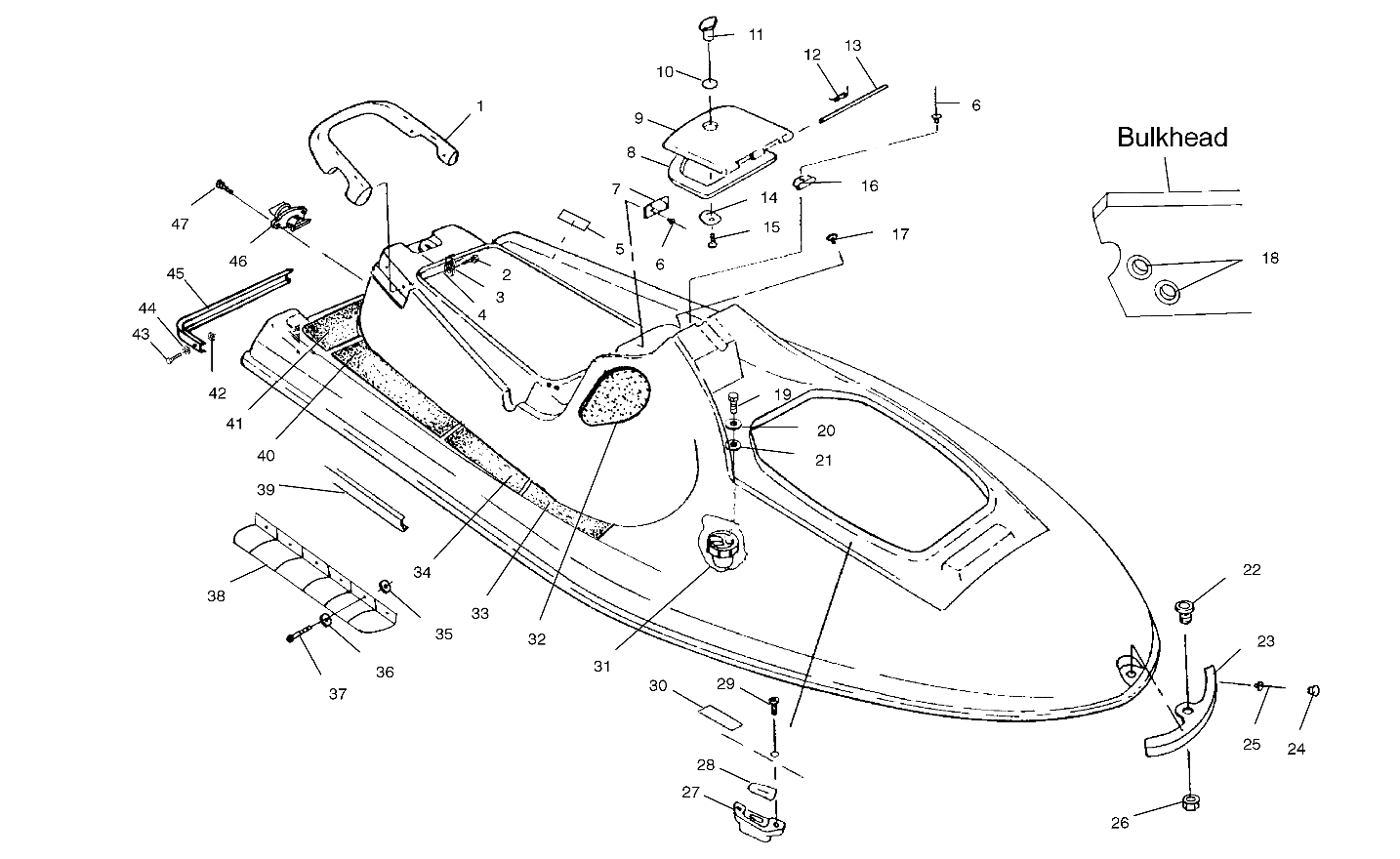 HULL and BODY - I994590 (4951425142a005)