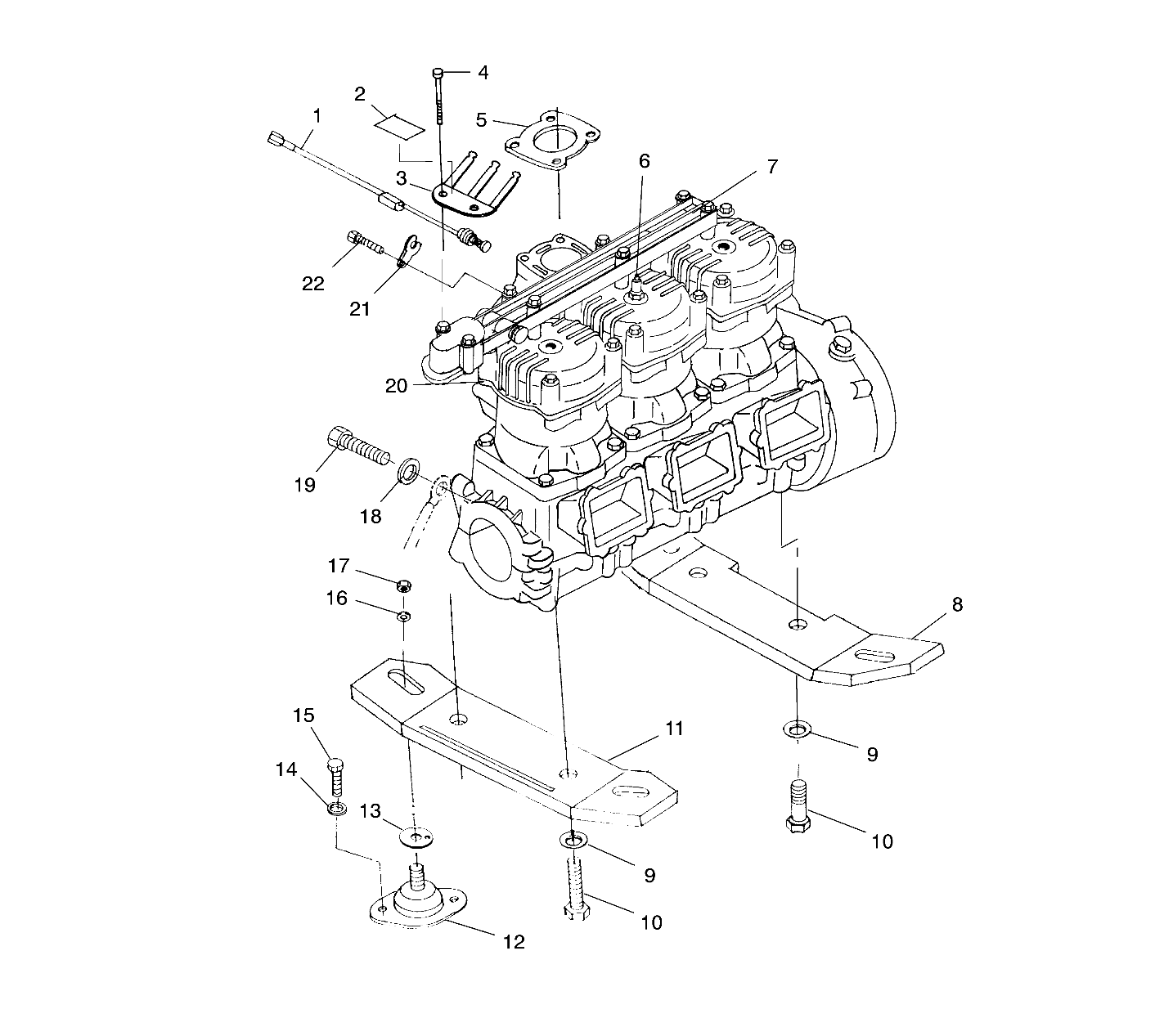 ENGINE MOUNTING - I994590 (4951425142b001)