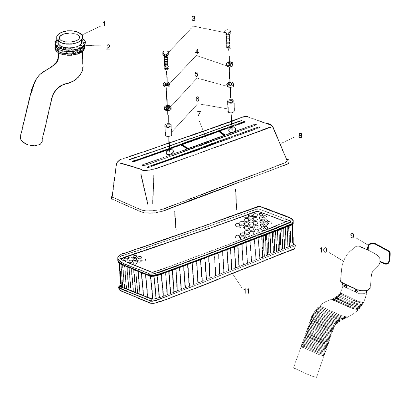 AIR INTAKE - I994590 (4951425142b007)