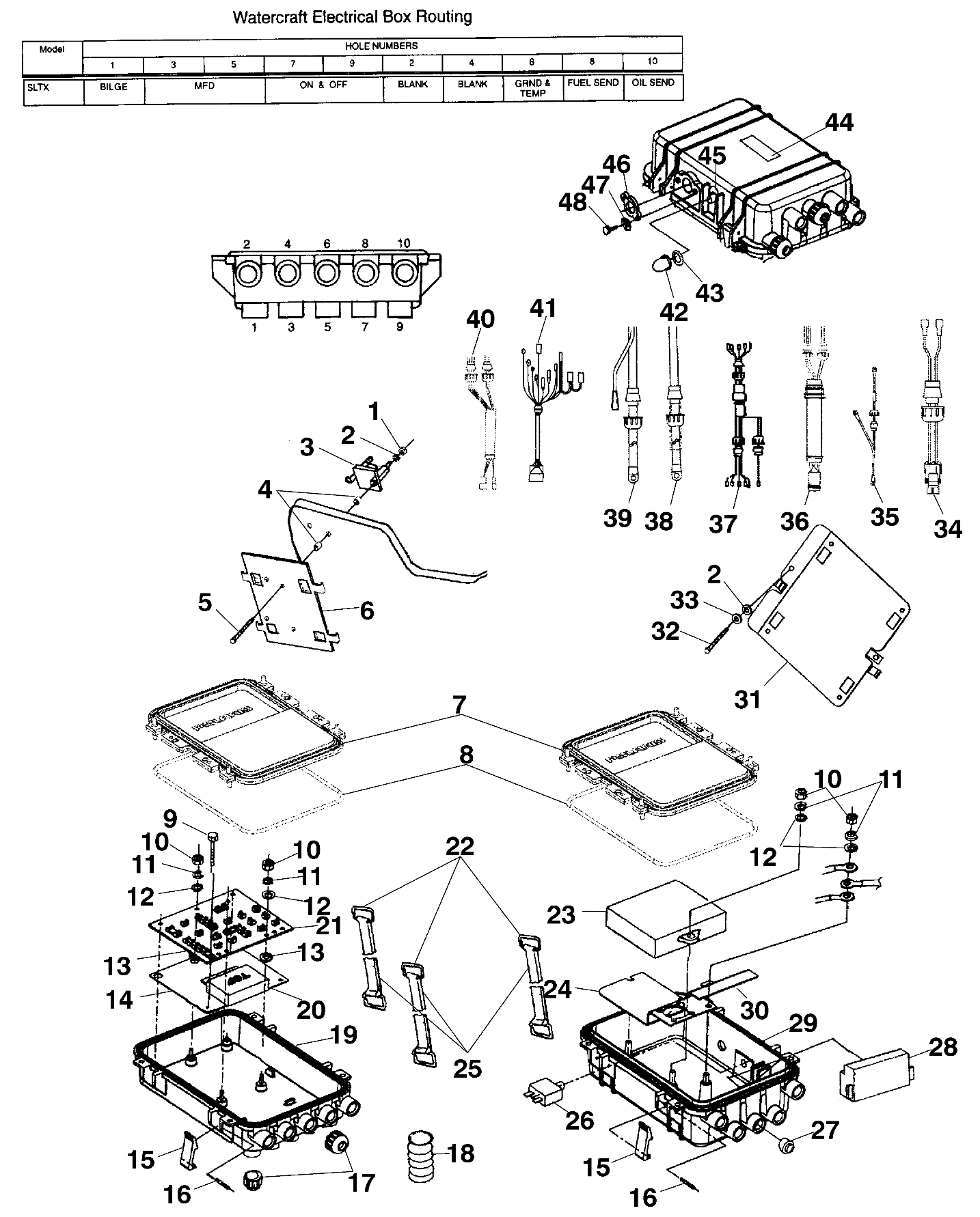 ELECTRICAL BOX - I994590 (4951425142b011)