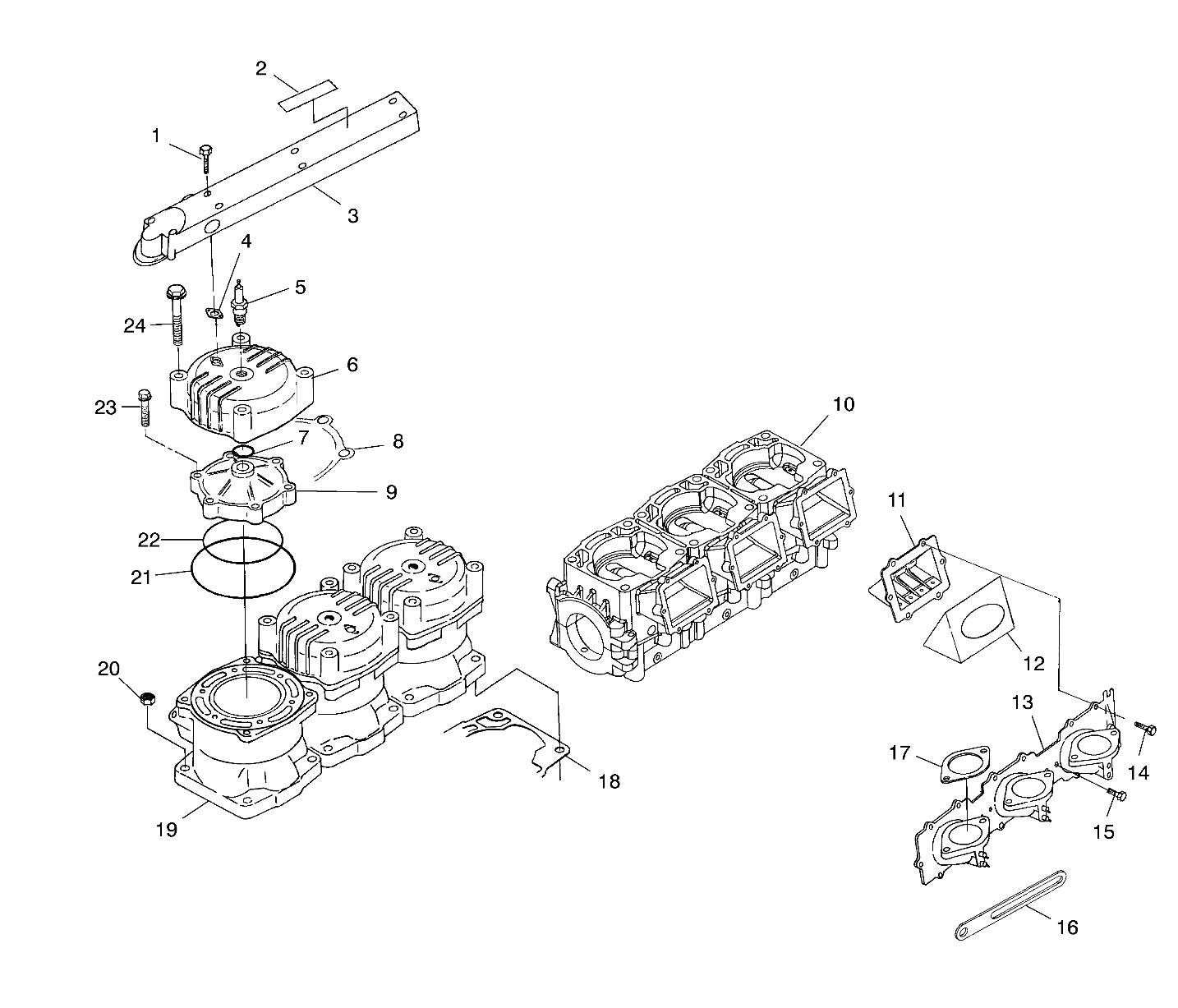 CYLINDER and MANIFOLD - I994590 (4951425142b014)