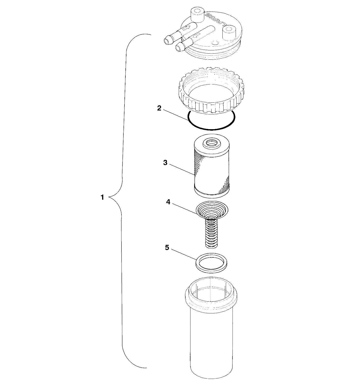 FUEL/WATER SEPARATOR - I994590 (4951425142c007)