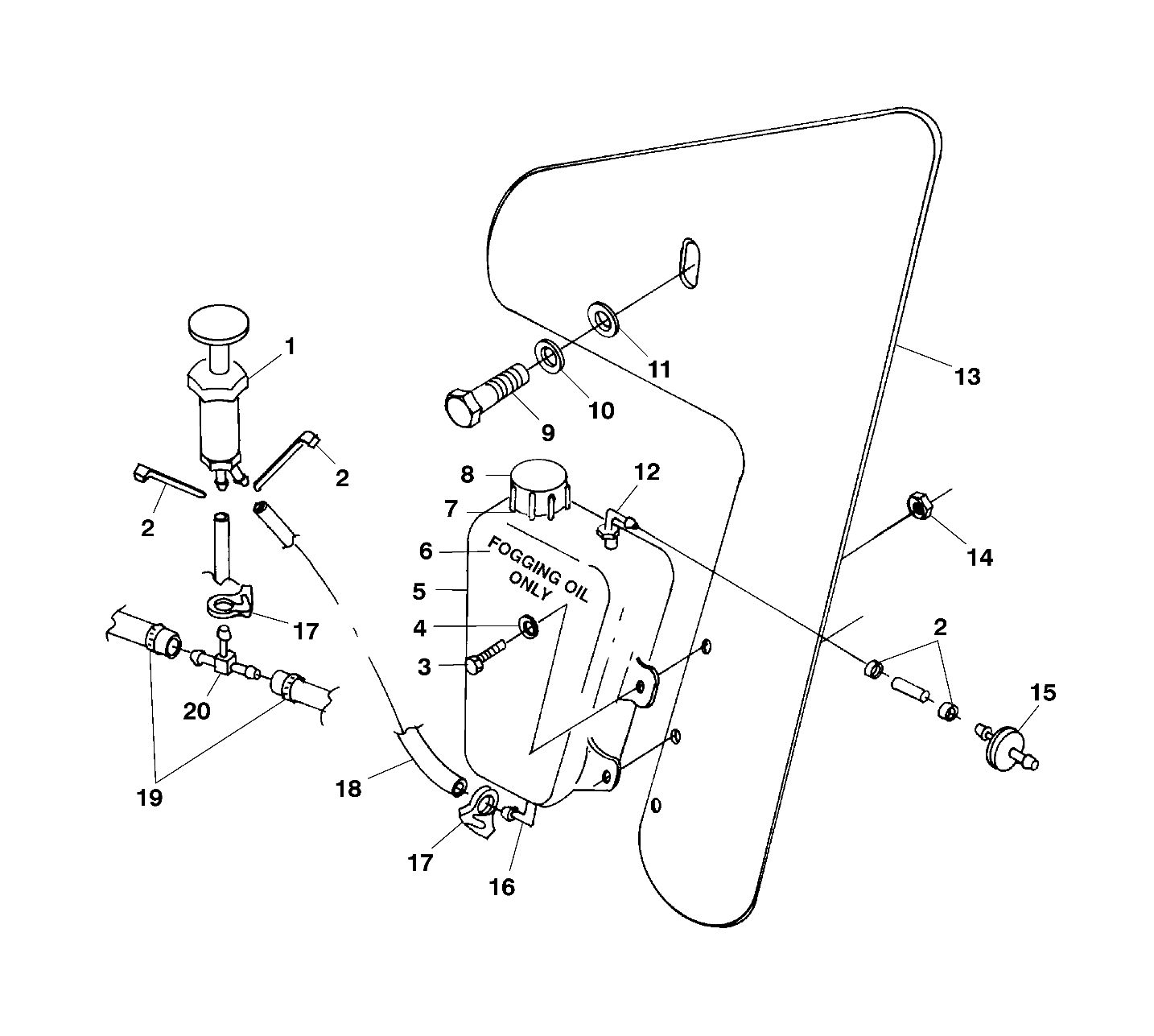 ENGINE FOGGING SYSTEM - I994590 (4951425142c008)