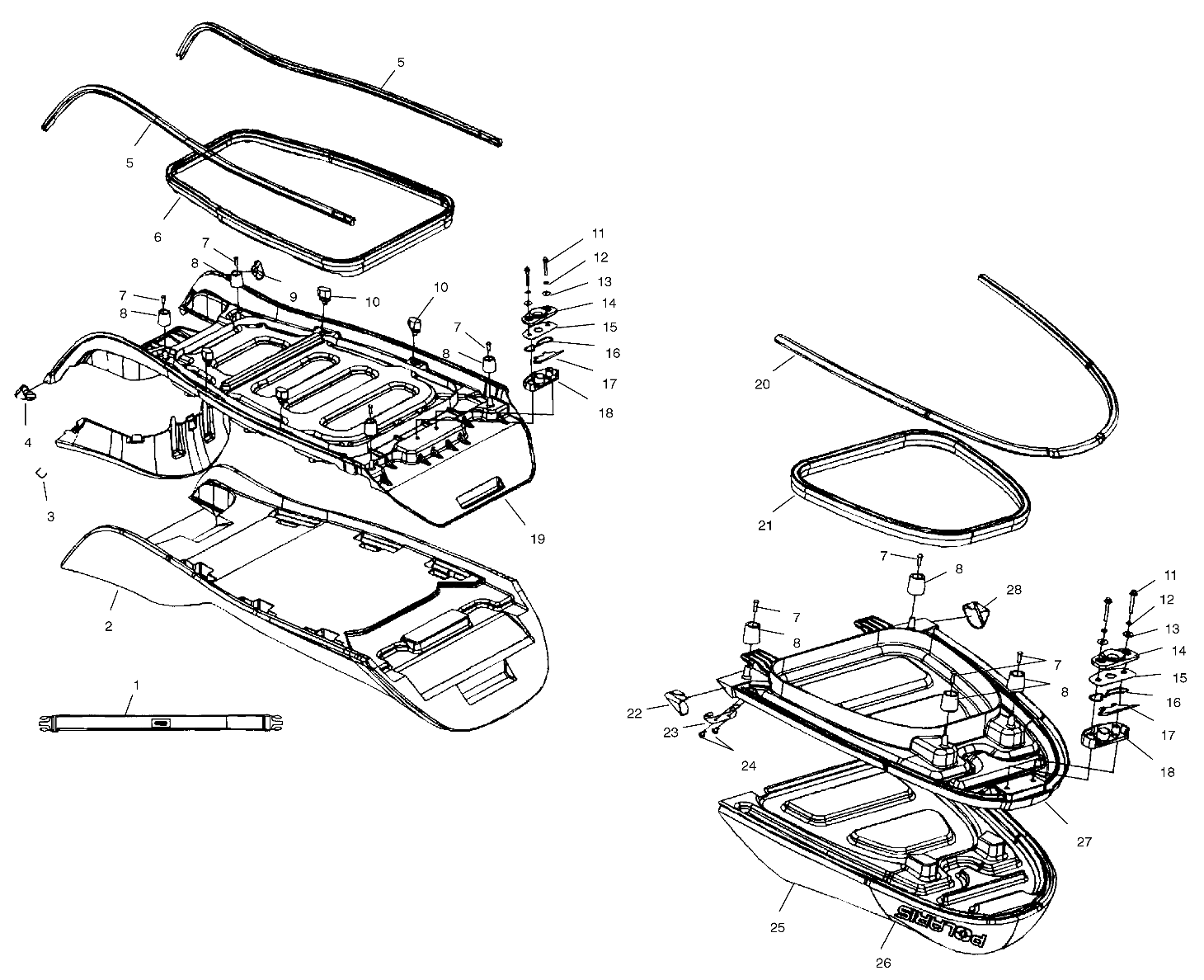 SEAT - B995095 (4951455145A014)