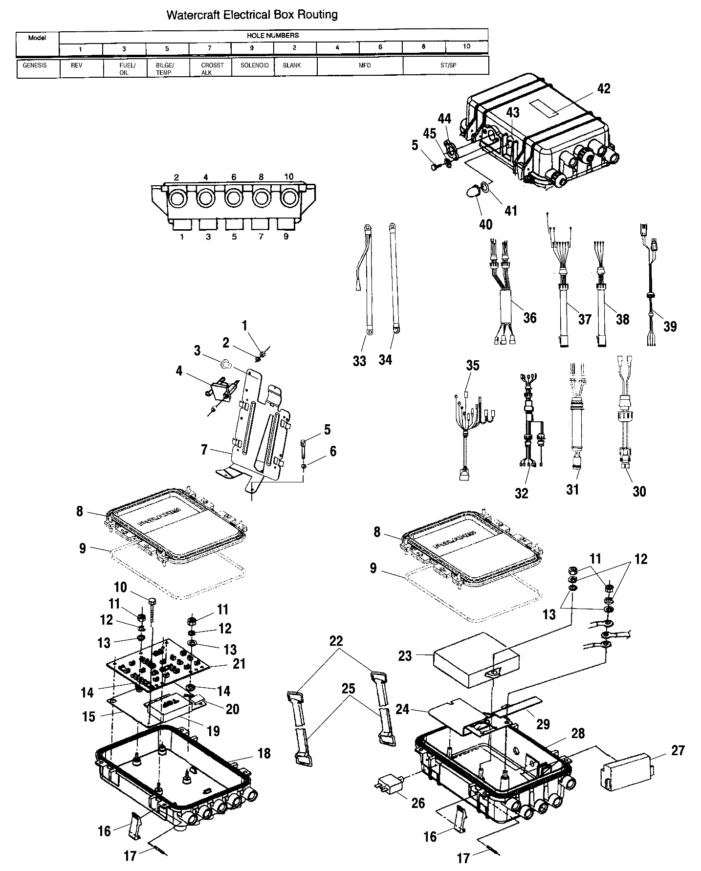 ELECTRICAL BOX - I995095 (4951455145B013)