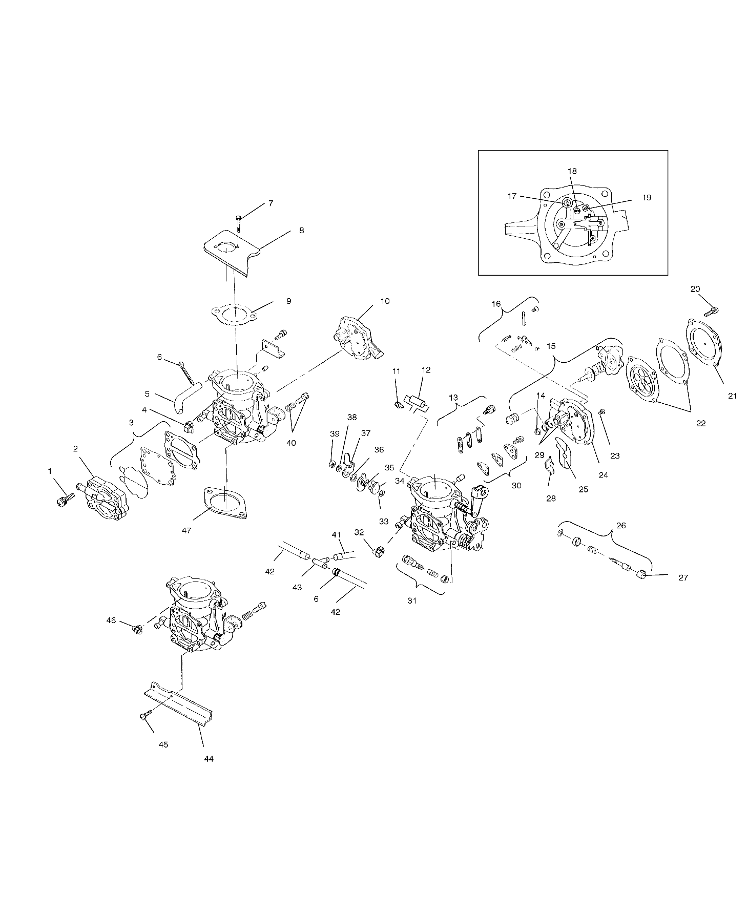 CARBURETOR - I995095 (4951455145C007)