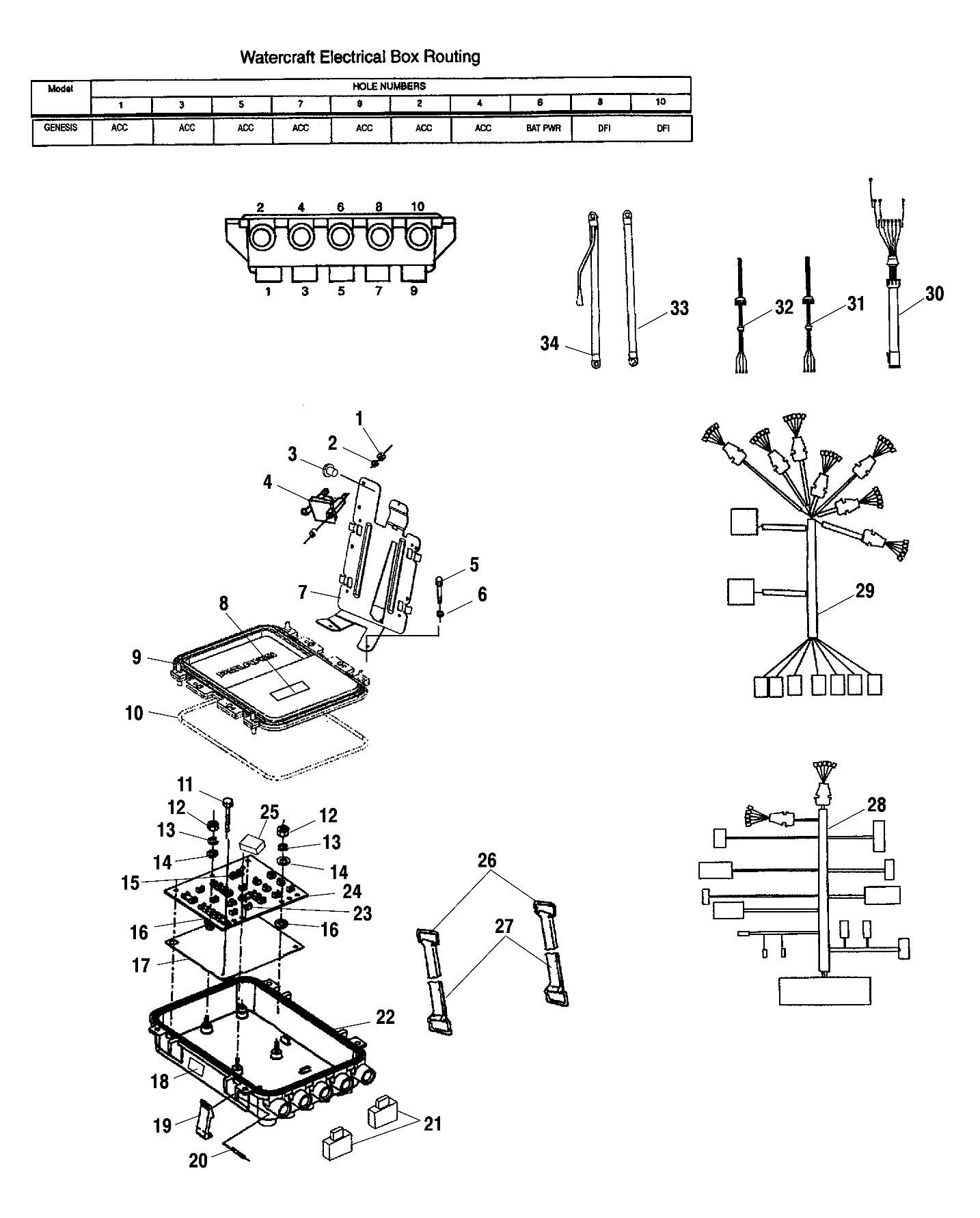 ELECTRICAL BOX - I995094 (4951485148B013)