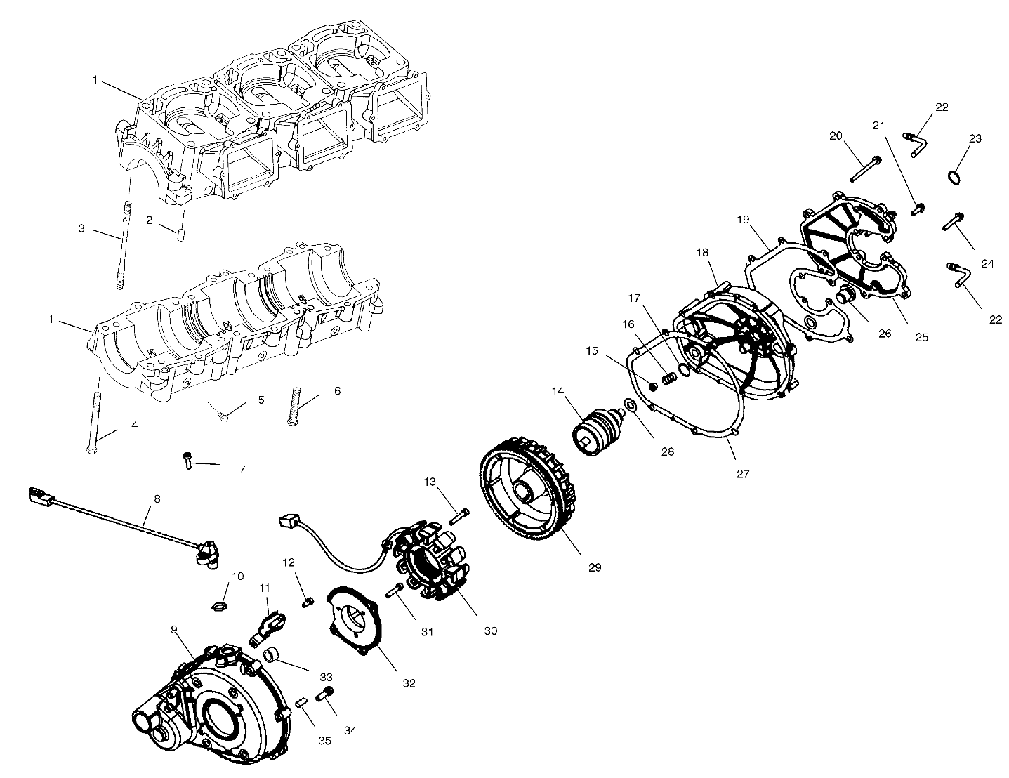 CRANKCASE - I995094 (4951485148C003)