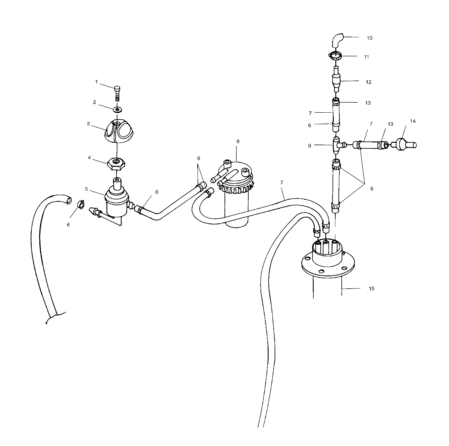 FUEL SYSTEM - B994978 (4951515151a010)