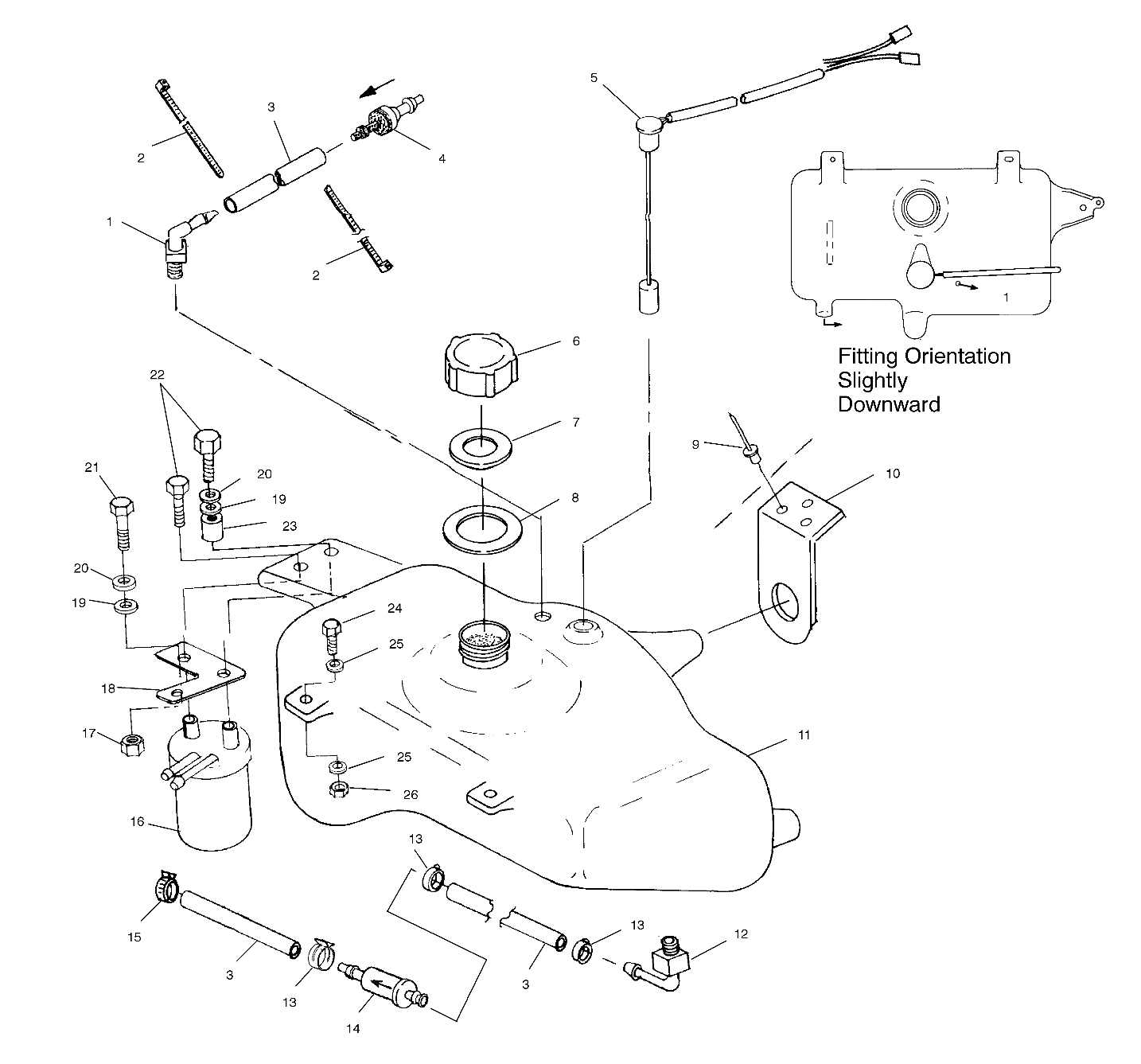 OIL TANK - B994978 (4951515151a012)