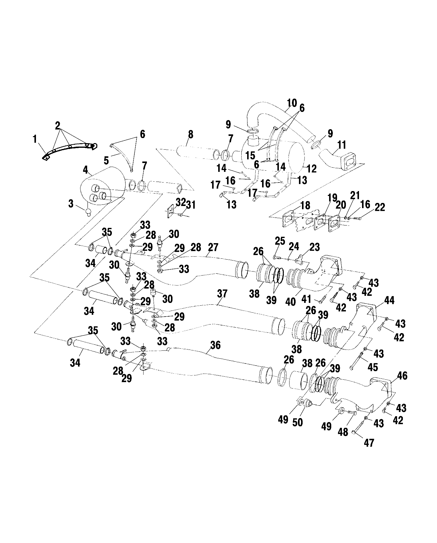 EXHAUST SYSTEM - B994978 (4951515151b007)