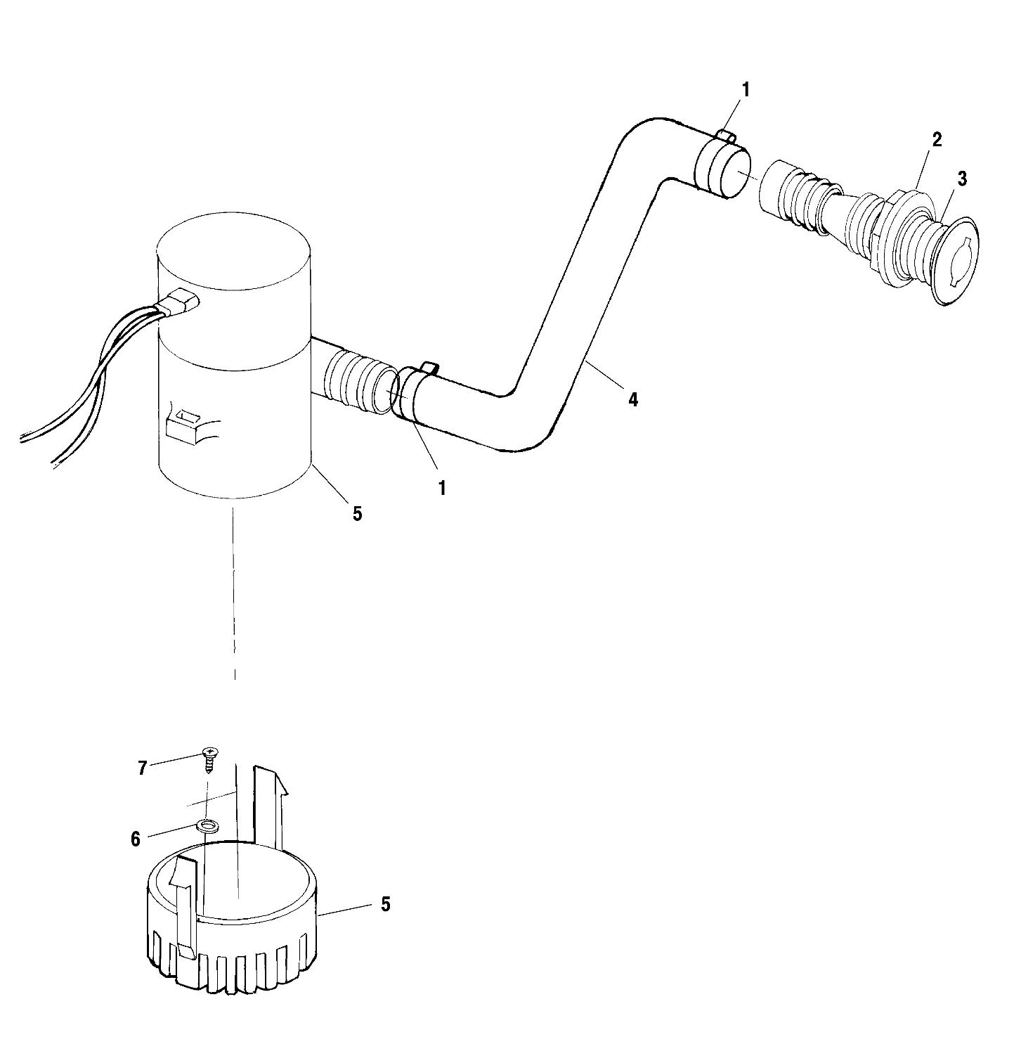 BILGE PUMP - B994978 (4951515151b014)