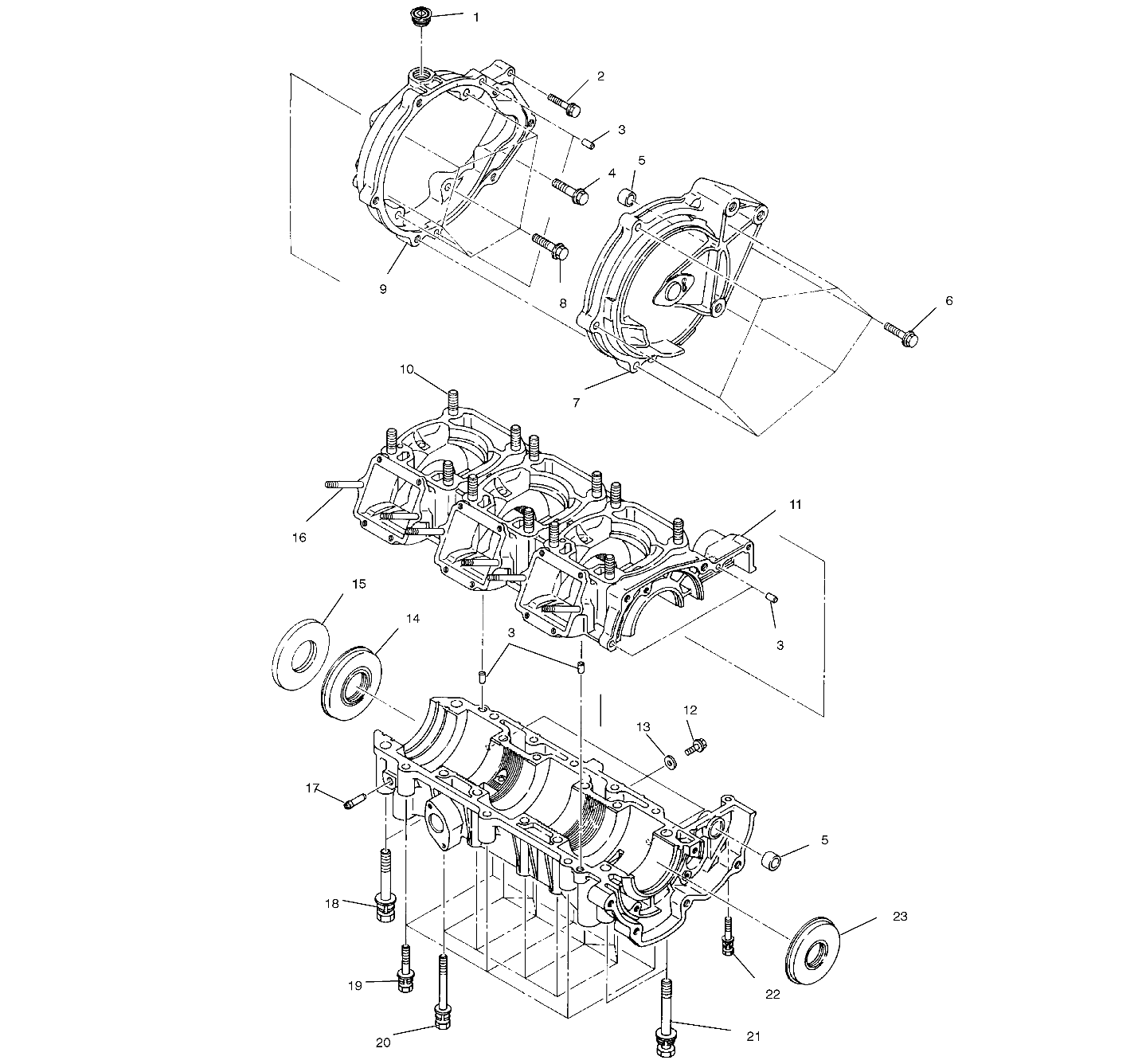 CRANKCASE - B994978 (4951515151c002)