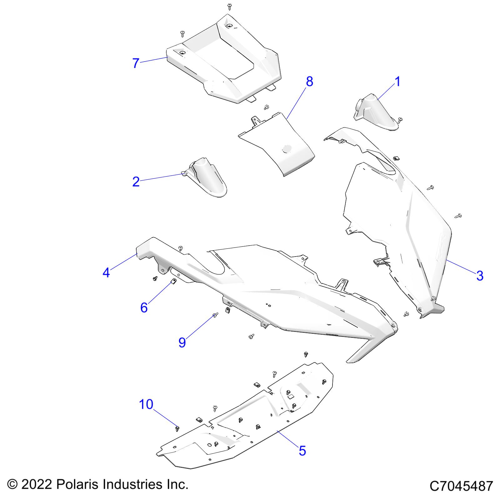 BODY, HOOD - Z22MAD92AJ/BJ/AK/BK (C7045487)