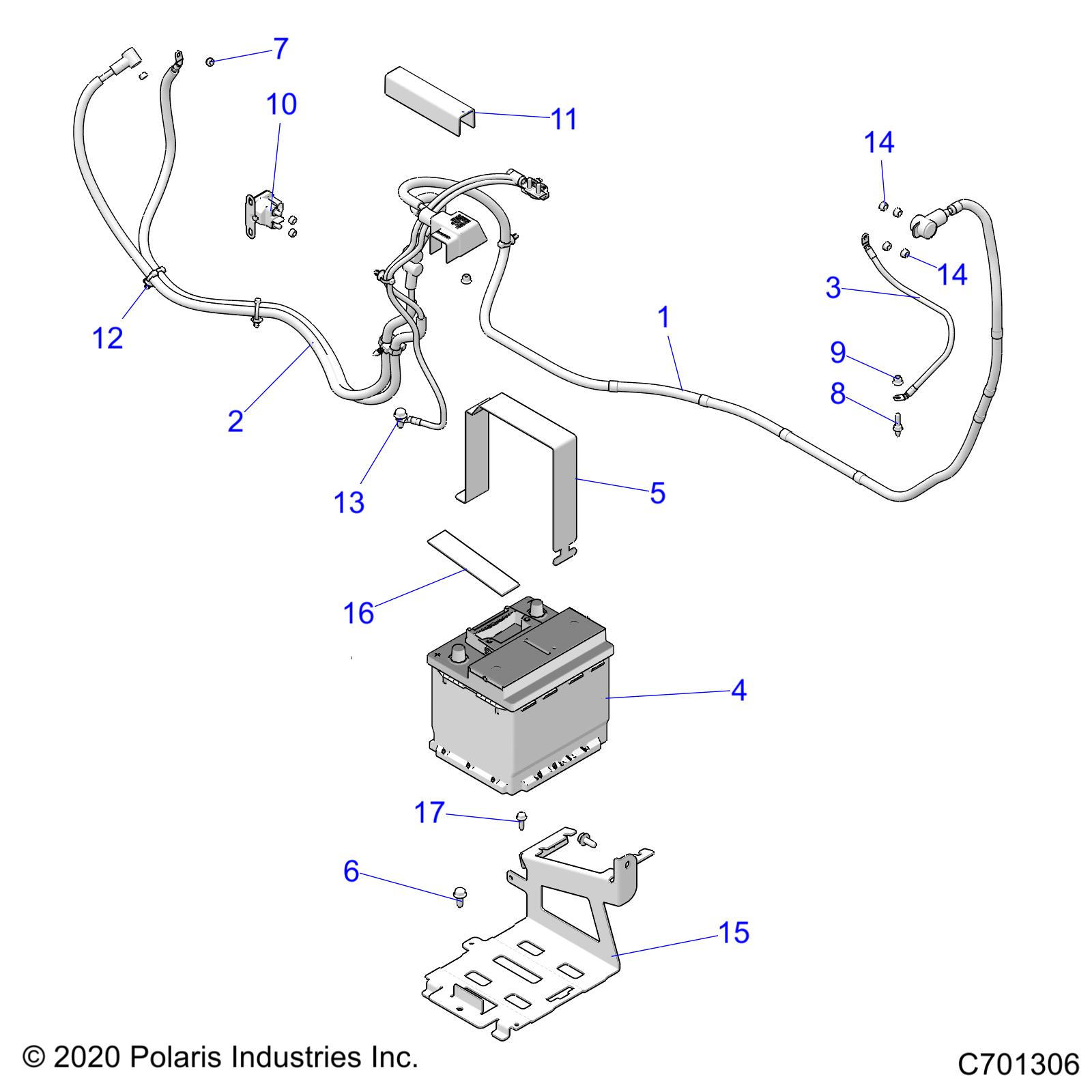 ELECTRICAL, BATTERY - R21RRE99FP/F9 (C701306)