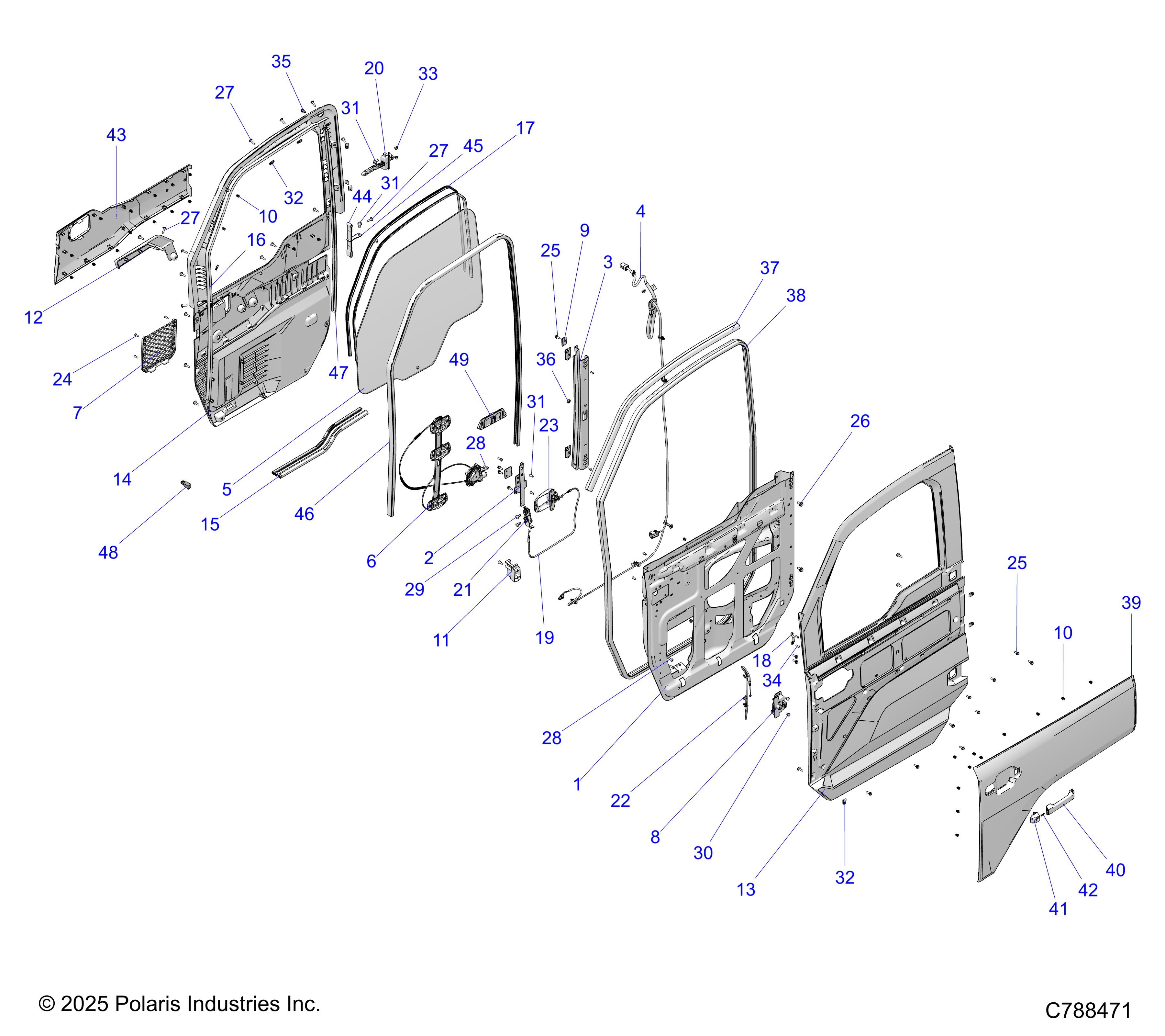 BODY, DOORS - R26XAN1RBB (C788471)