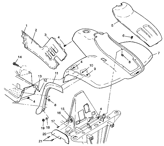 FRONT CAB - A99CH50AC (4952455245a007)