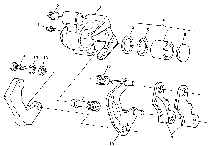 FRONT BRAKE - A99CH50AC (4952455245b009)