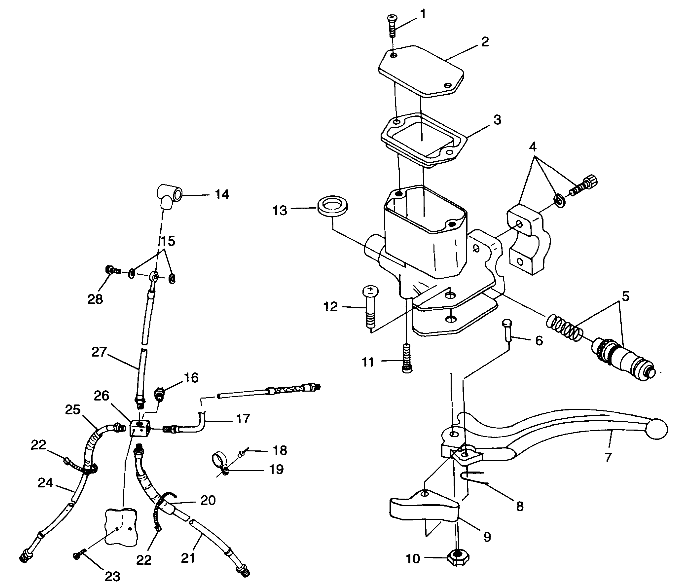 CONTROLS - MASTER CYLINDER/BRAKE LINE - A99CH50AC (4952455245b011)