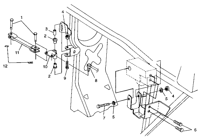 FRAME MOUNTING - A99CH50AC (4952455245c002)