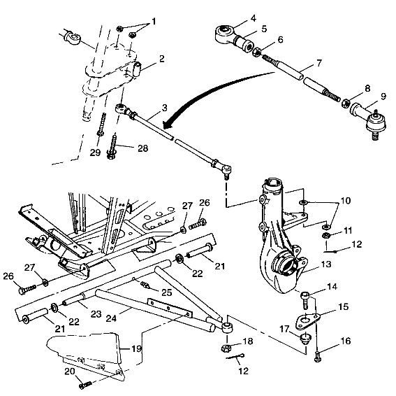 A-ARM/STRUT MOUNTING - A99CH50AC (4952455245c003)