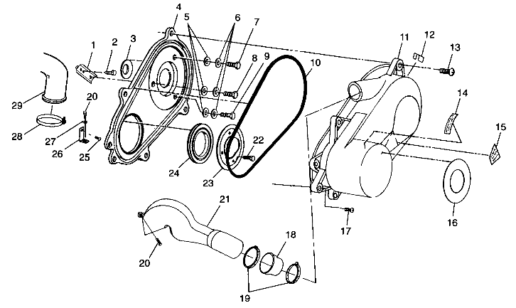 CLUTCH COVER - A99CH50AC (4952455245c006)