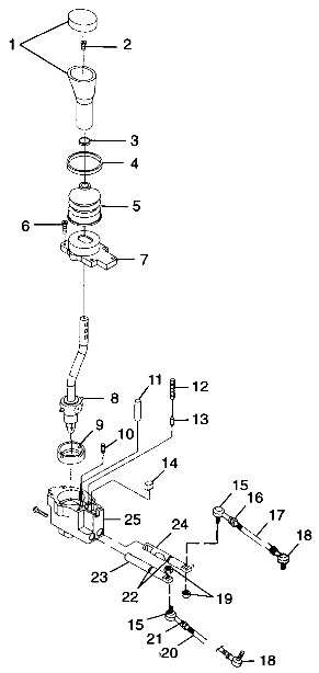 GEAR SELECTOR - A99CH50AC (4952455245d001)