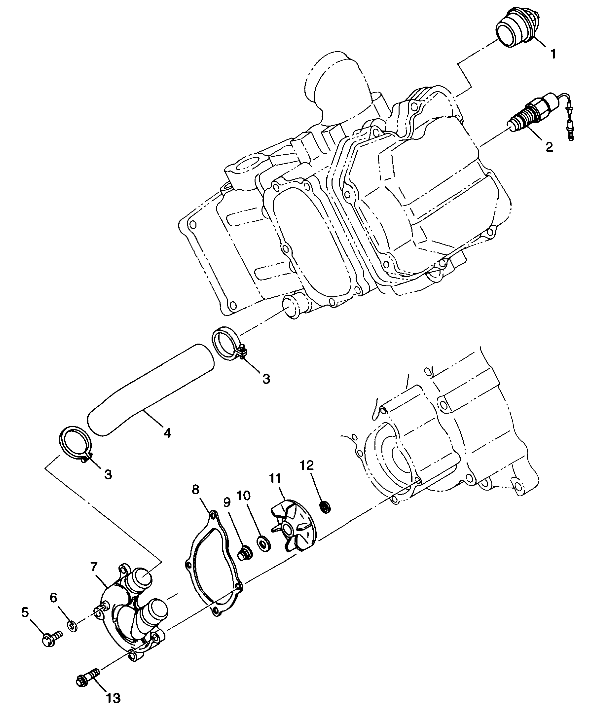 WATER PUMP - A99CH50AC (4952455245d013)