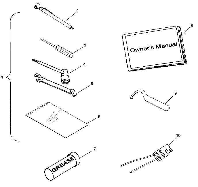 TOOL KIT - A99CH50AC (4952455245e005)