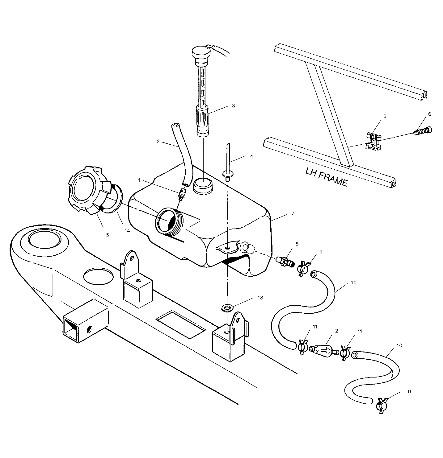 OIL TANK - A99BG38CB (4952505250a014)