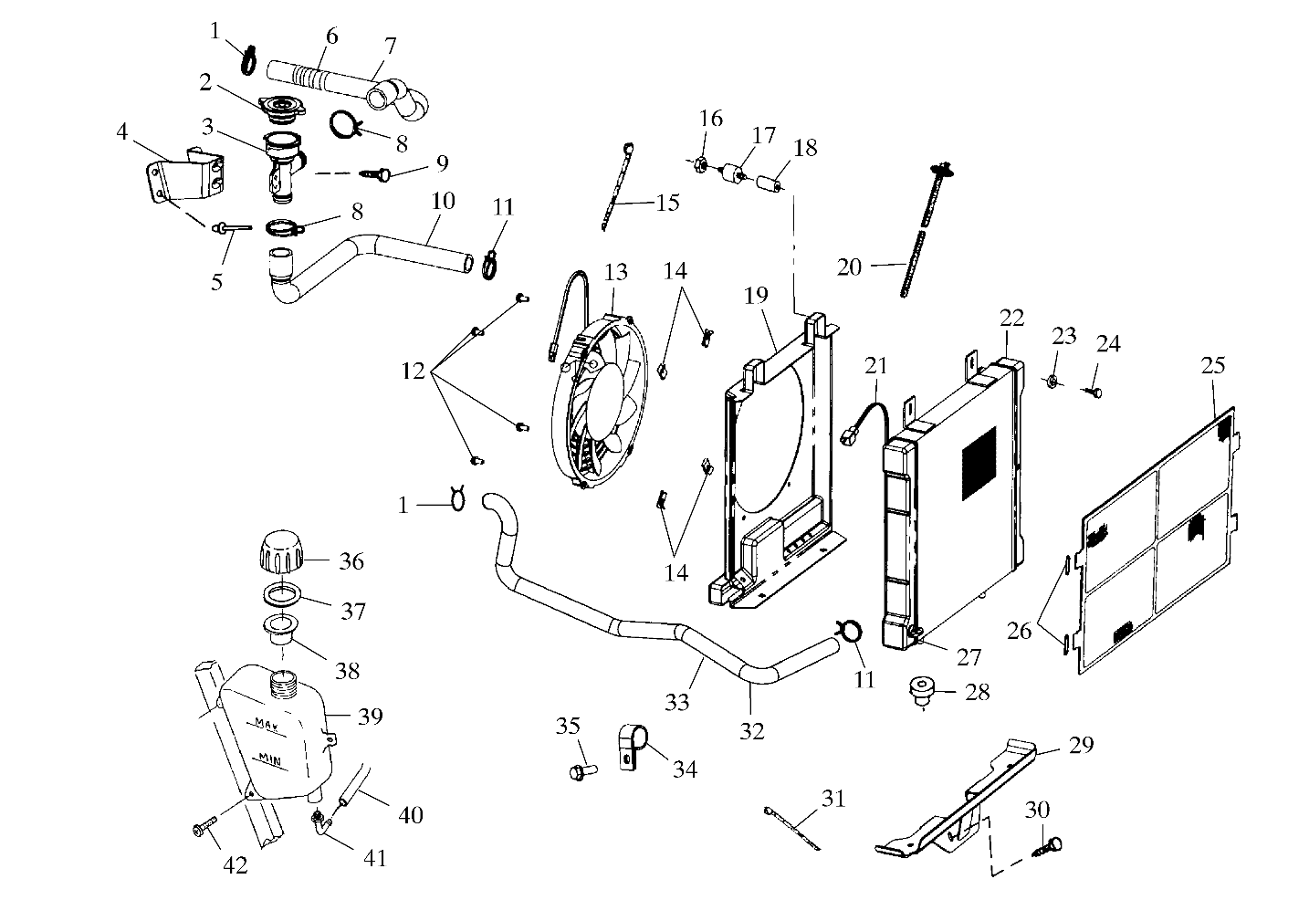 COOLING SYSTEM - A00CH46CA (4954785478A011)