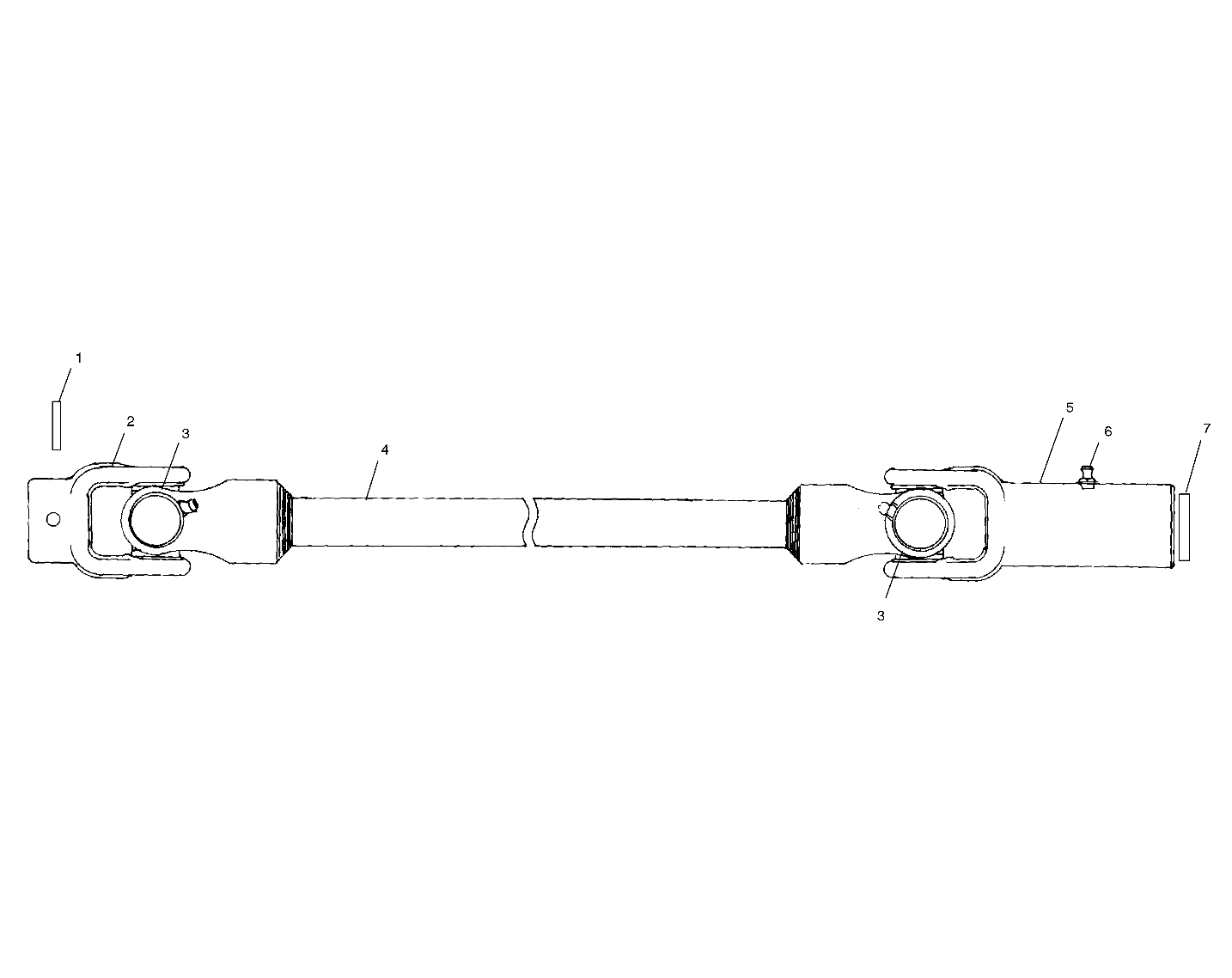 PROP SHAFT - A00CH46CA (4954785478B004)