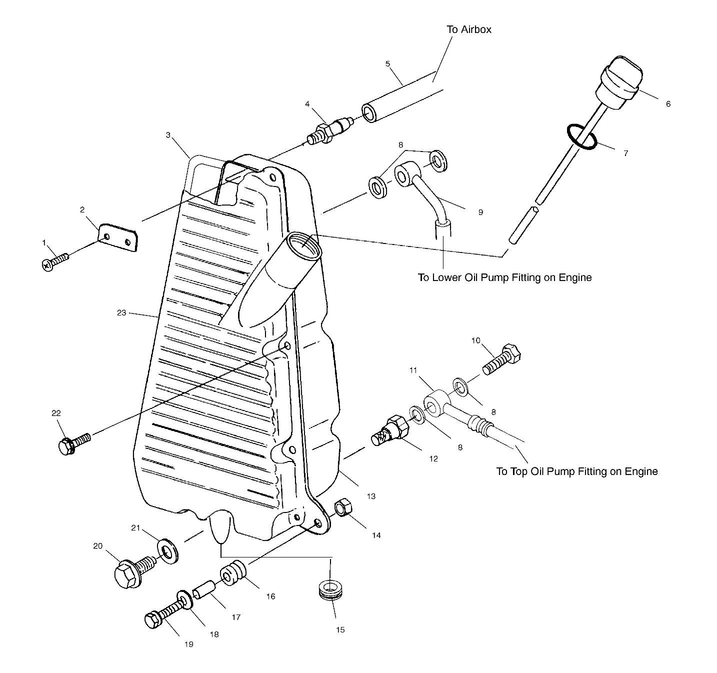 OIL TANK - A00CH46CA (4954785478B013)