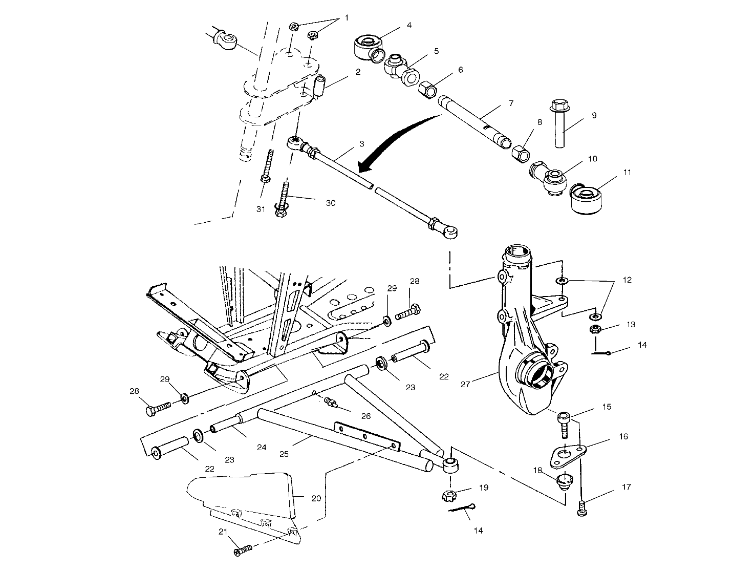 A-ARM/STRUT MOUNTING - A00CH46CA (4954785478C001)