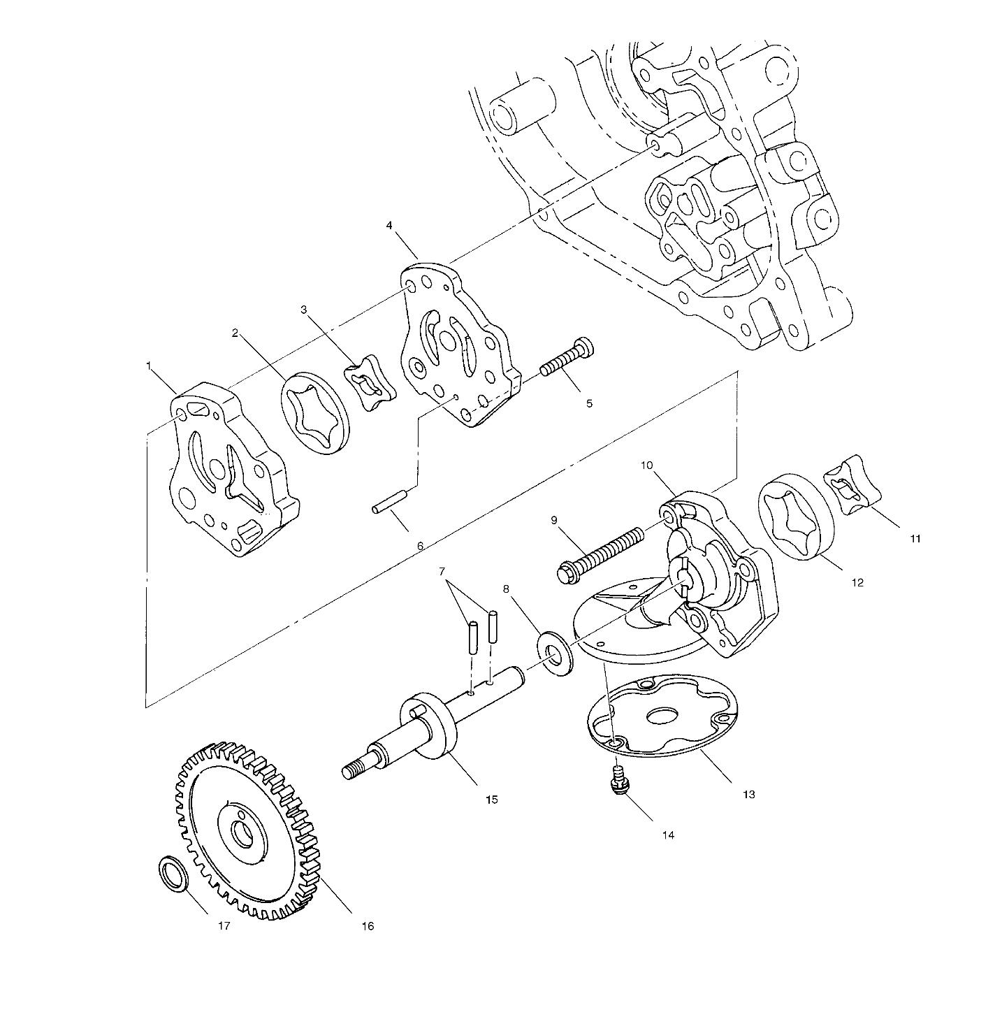 OIL PUMP - A00CH46CA (4954785478E001)