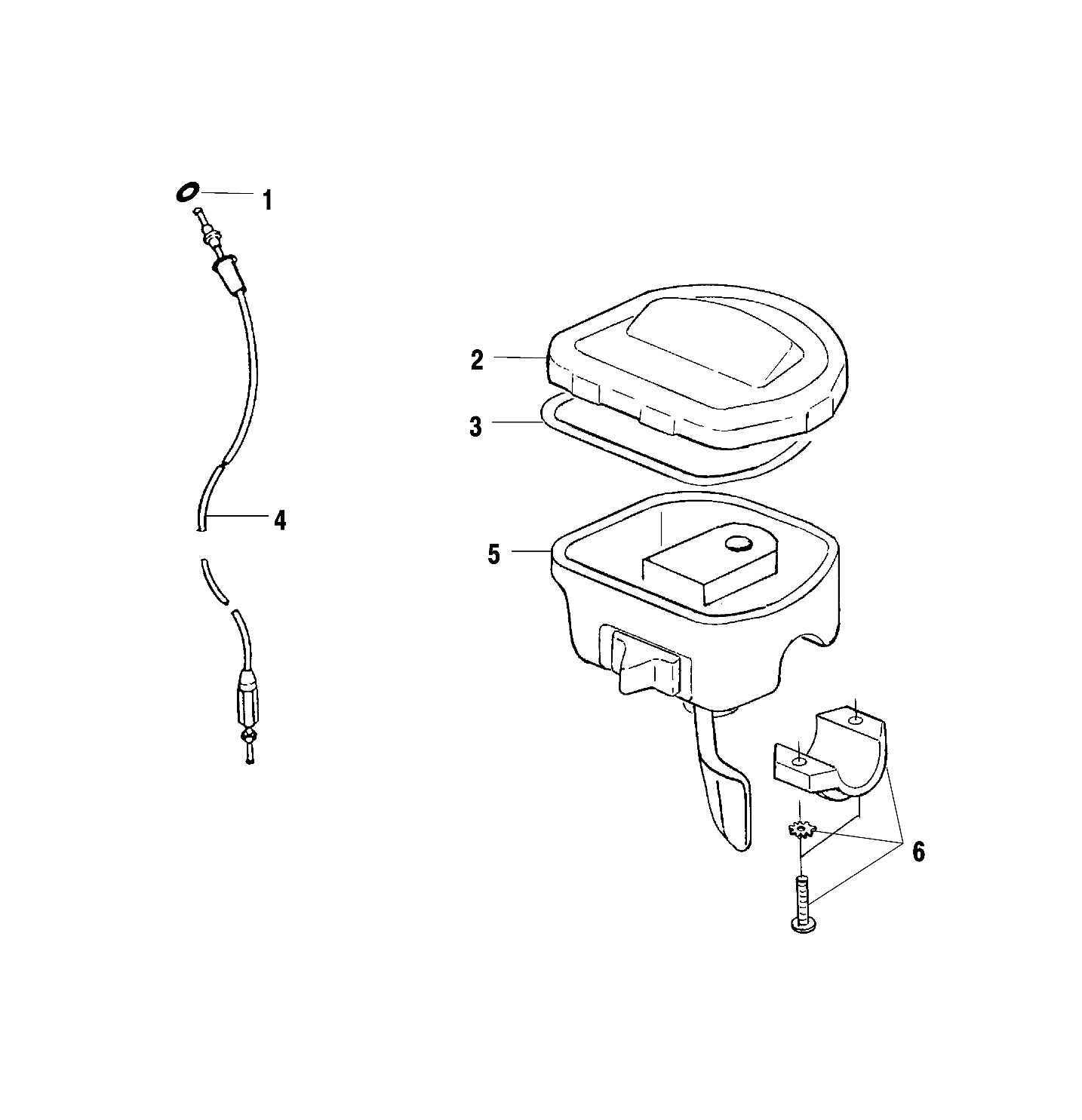 CONTROLS - THROTTLE ASM./CABLE - A00CH50AA (4954805480B011)