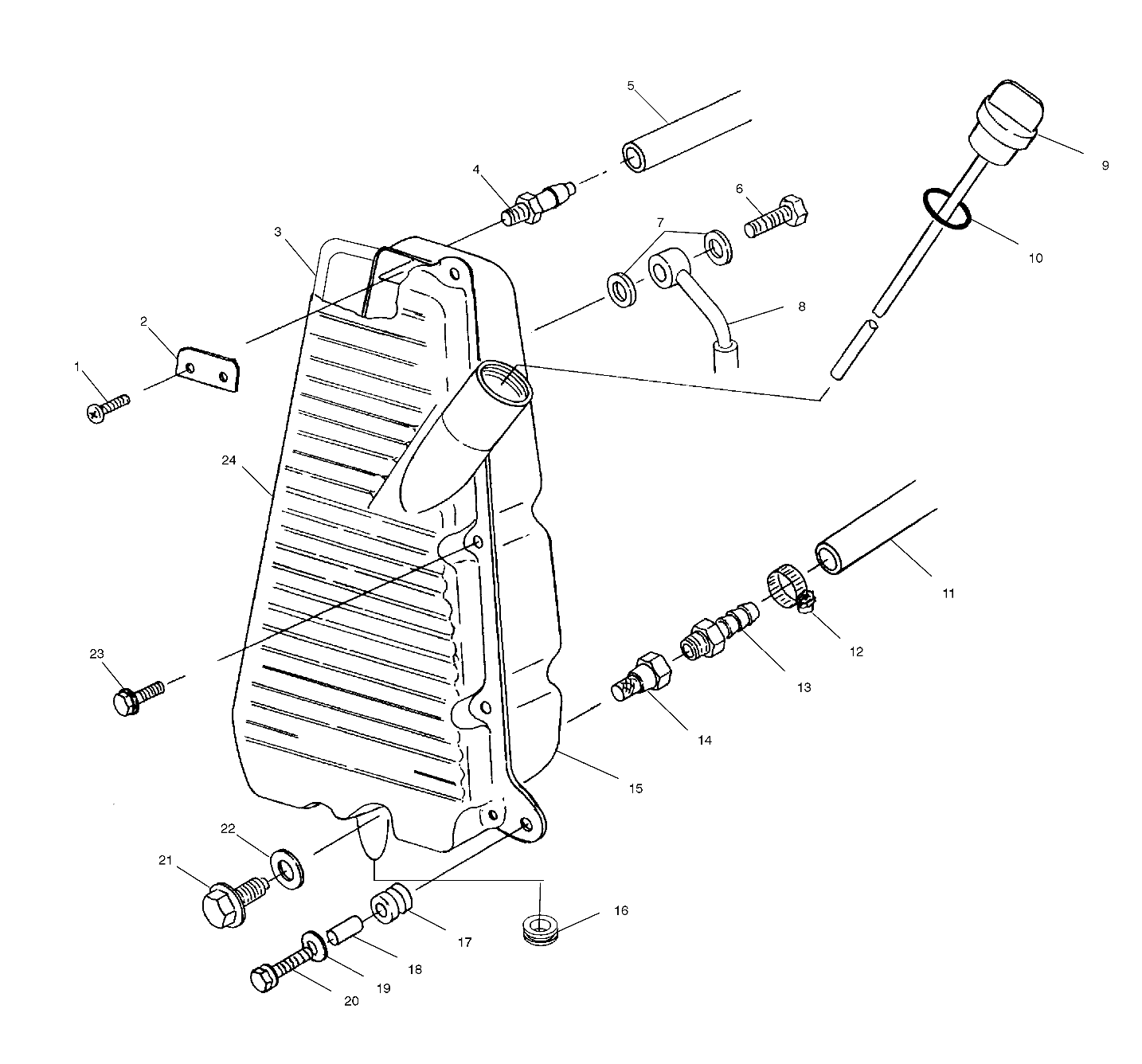 OIL TANK - A00CL50AA (4954815481A014)