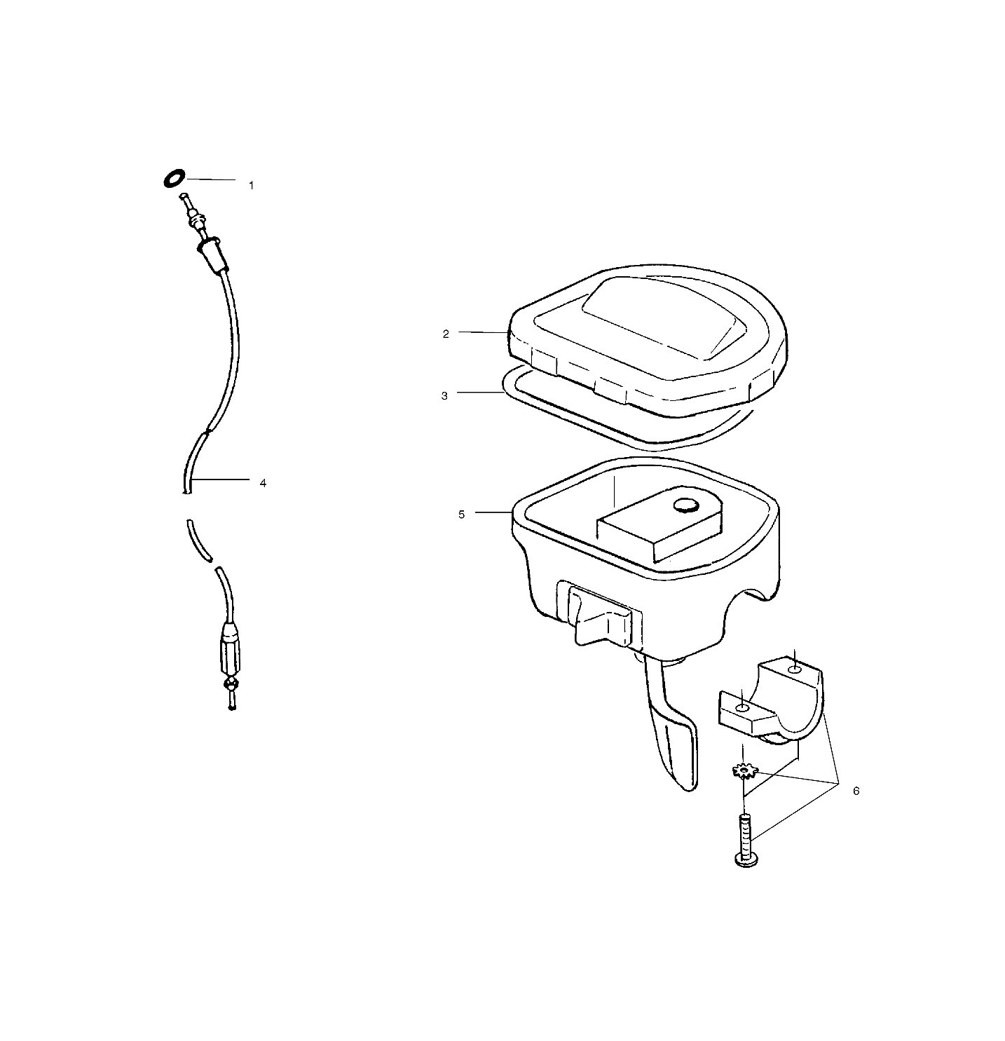 CONTROLS - THROTTLE ASM./CABLE - A00CL50AA (4954815481B009)