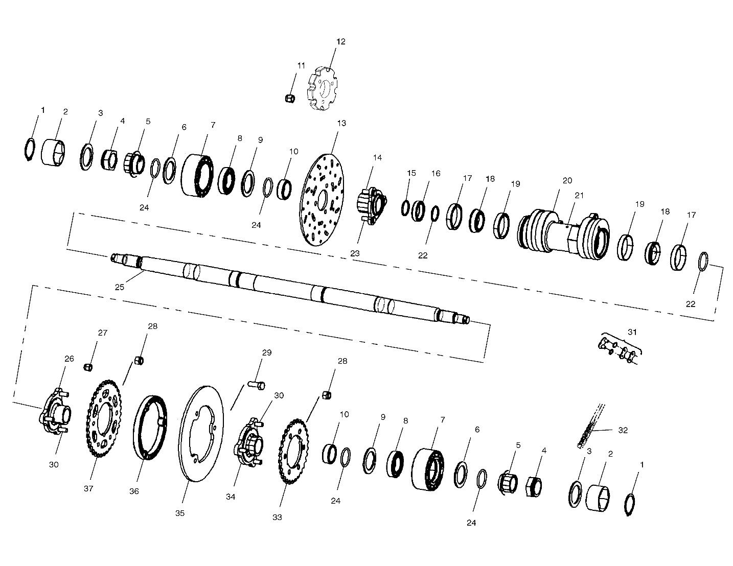 MIDDLE DRIVE - A00CL50AA (4954815481B013)