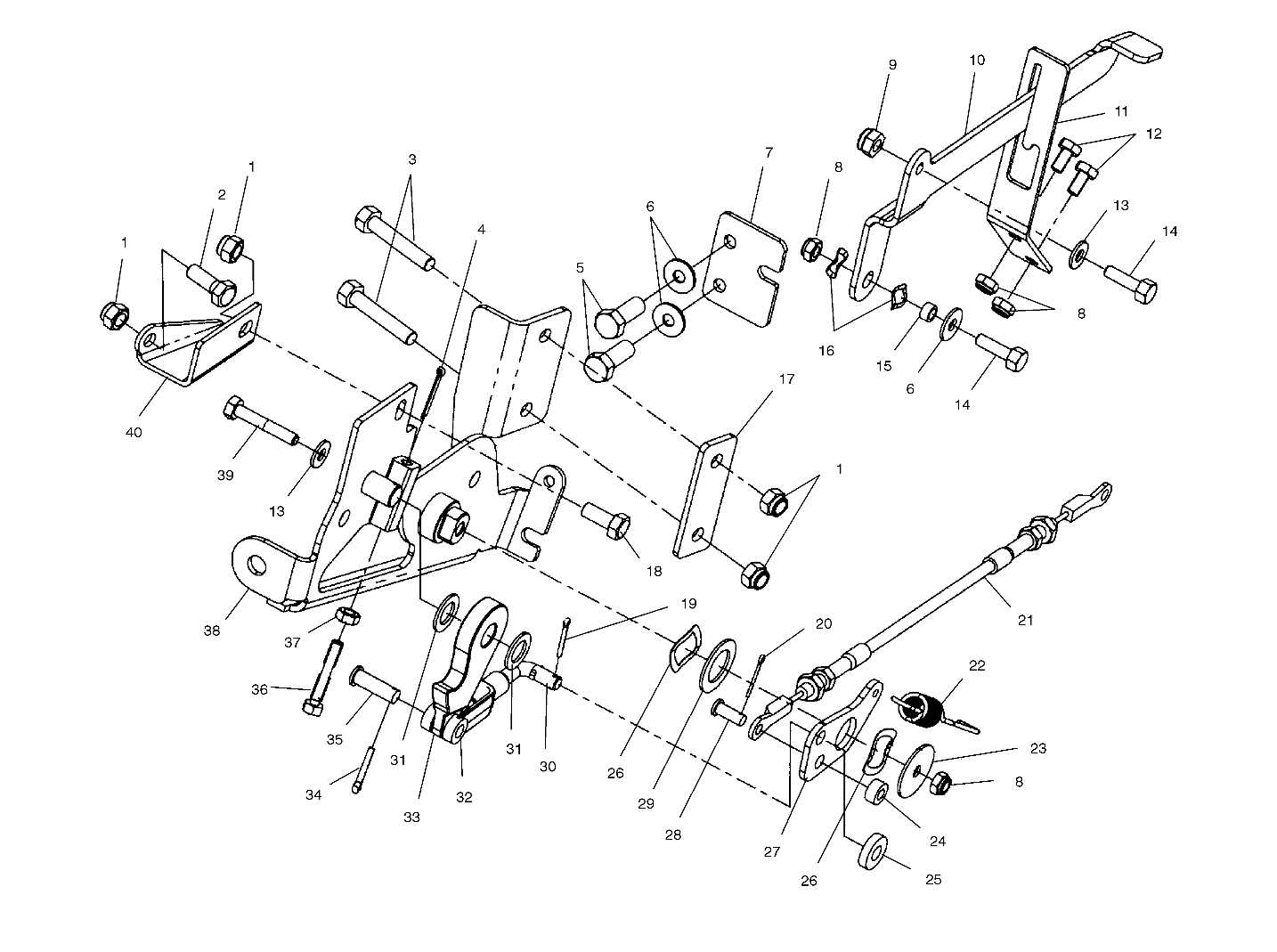 PARK LOCK - A00CL50DA (4954815481E006)