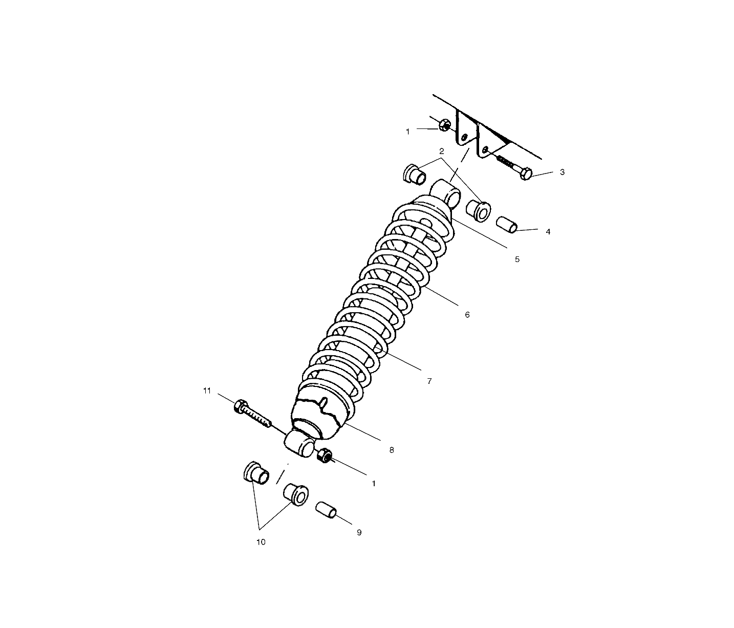 SHOCK MOUNTING - A00BA25CA (4954825482B011)