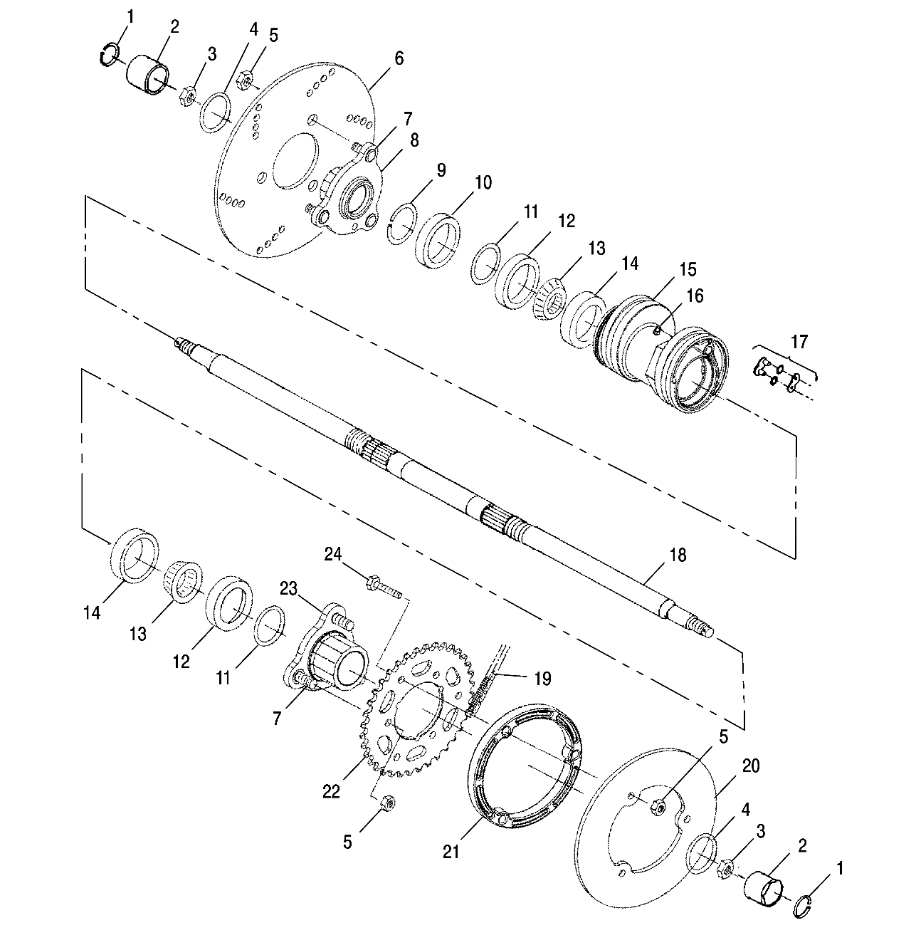 REAR HOUSING - A00BA25CA (4954825482C002)