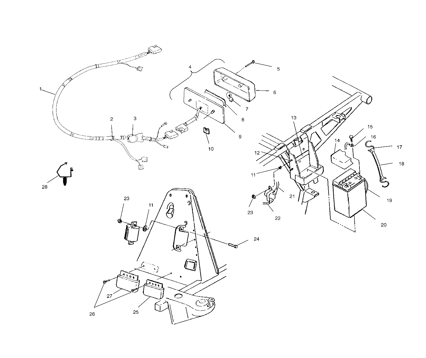 ELECTRICAL/TAILLIGHT - A00BA25CA (4954825482C003)