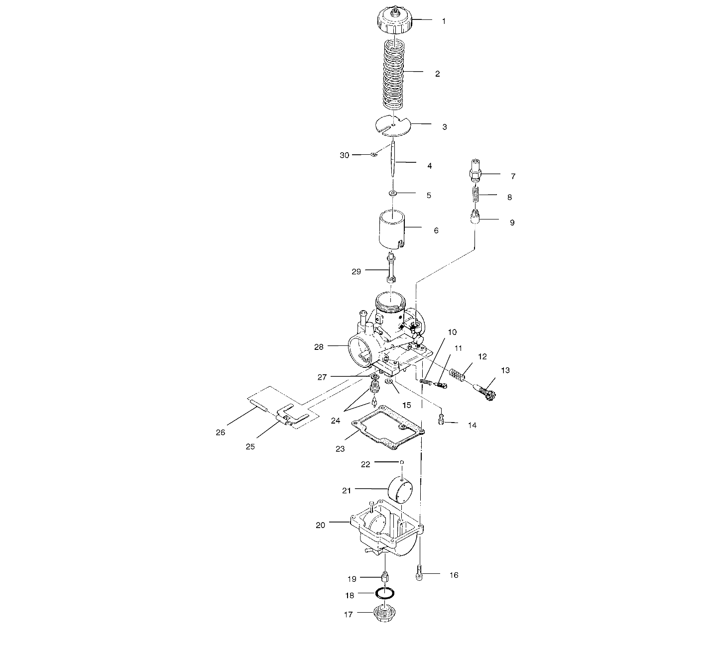 CARBURETOR - A00BA25CA (4954825482D001)